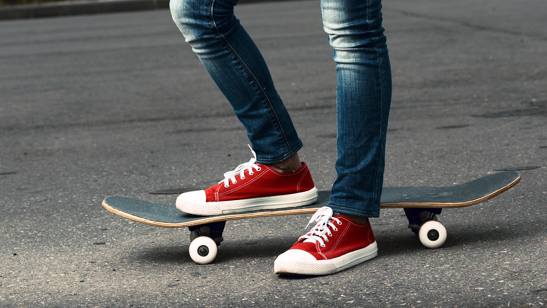 Stylish and rocking skateboard